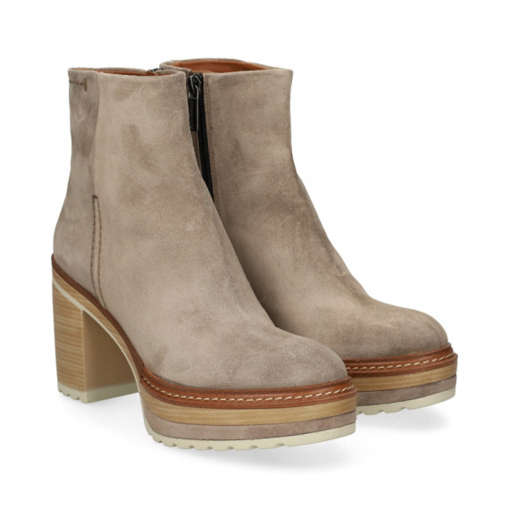 BOTIN PLATAFORMA ANTE MARRON