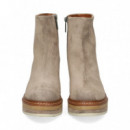 BOTIN PLATAFORMA ANTE MARRON