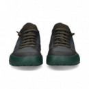 Goma Verde Deportivo Calcetin Negro  CAMPER