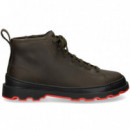 Botin Engrasado Kaki  CAMPER