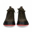 Botin Engrasado Kaki  CAMPER