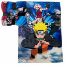 Manta Lana Naruto Ultrasuave 130X180CM  NINTENDO
