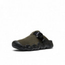 Calzado Zuecos KEEN M Hyperport Leather Sea Turtle / Black