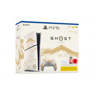 PS5 Consola Slim Edition + Dualsense (1TB) Ghost Of Yotei Gold Limited Edition  SONY PS5
