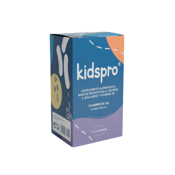 Kidspro 10 Sobres  PROBIOFARMA DISTRIBUCION CORPORATION S.L.