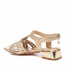 XTI Sandalias Oro 143813-ORO