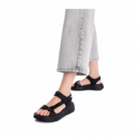 XTI Sandalias Negras 144101-1