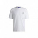 HUGO Camiseta Blanca 50542155-100