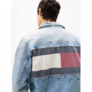 Ryan Rglr Trckr Rwb  Ext CI6033 Denim mi  TOMMY JEANS