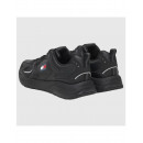 Tjm Runner Leather Black  TOMMY HILFIGER