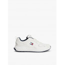 Tjm Runner Leather Ecru  TOMMY HILFIGER