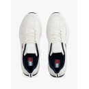 Tjm Runner Leather Ecru  TOMMY HILFIGER