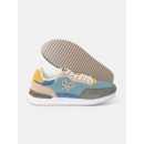 Zapatilla Running Multicolor Verde  SILBON