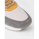 Zapatilla Running Multicolor Gris  SILBON