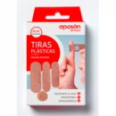 APOSAN Aposito Adhesivo Plastico 4 Tamaños 30 un