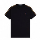 Camiseta Contrast Tape Ringer  FRED PERRY