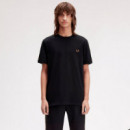 Camiseta Contrast Tape Ringer  FRED PERRY