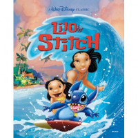 Póster 3D Lilo y Stitch  PYRAMID