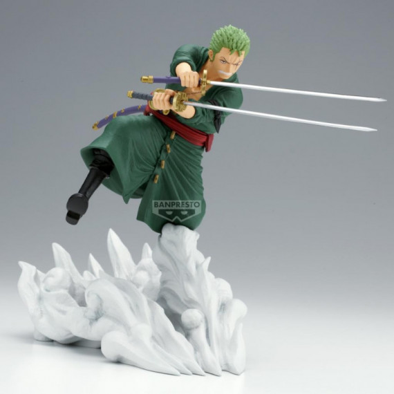 Figura Zoro Ronoa Senkozekkei One Piece  BANPRESTO