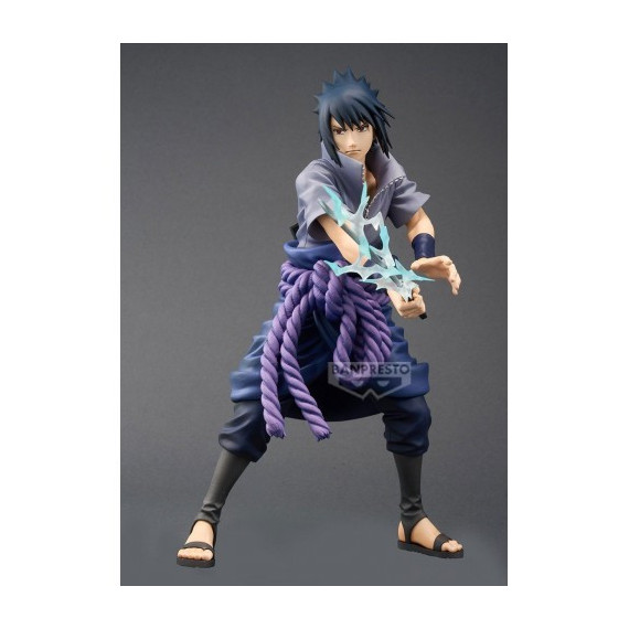 Figura Sasuke Uchiha Naruto Shippuden Grandista 25CM  BANPRESTO