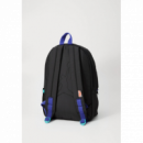 Mochila Air Jordan negra estampada