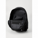 Mochila Air Jordan negra estampada