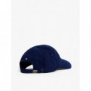 Th Flag 6 Panel Cord Cap Preppy Navy  TOMMY HILFIGER