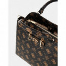 Bolso de Mano Silia con Logotipo 4G Peony de GUESS