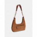 Mini Bolso Al Hombro Erenia de Piel Auténtica de GUESS