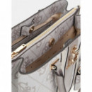 Bolso de Mano Erenia con Logotipo 4G de GUESS