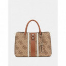 Bolso de Mano Erenia con Logotipo 4G de GUESS