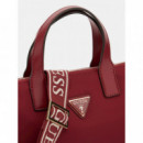 Bolso de Mano Follie con Bandolera con Logotipo de GUESS