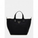 Bolso de Mano Follie con Bandolera con Logotipo de GUESS