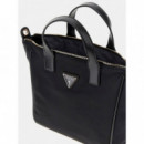 Bolso de Mano Follie con Bandolera con Logotipo de GUESS