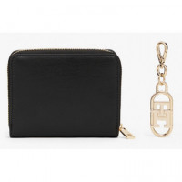 TOMMY HILFIGER - Med Za W/flap + Charm - Bds - F|AW0AW18041/BDS