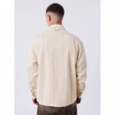 Sobrecamisa Marfil  PROJECT X PARIS