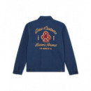 Chaquetas Hombre Chaqueta DEUS EX MACHINA Basto Club Navy