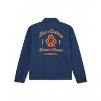 Chaquetas Hombre Chaqueta DEUS EX MACHINA Basto Club Navy