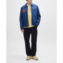 Chaquetas Hombre Chaqueta DEUS EX MACHINA Basto Club Navy