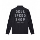 Chaquetas Hombre Chaqueta DEUS EX MACHINA Speedshop Chore Black