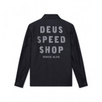 Chaquetas Hombre Chaqueta DEUS EX MACHINA Speedshop Chore Black