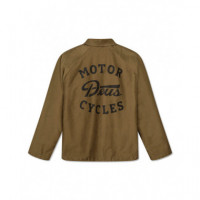 Chaquetas Hombre Chaqueta DEUS EX MACHINA Silos Mechanic Brown
