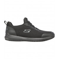 SKECHERS Work Trabajo-slip Resistant Relaxed Fit Squad Sr Myton Negro