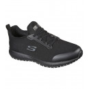 SKECHERS Work Trabajo-slip Resistant Relaxed Fit Squad Sr Myton Negro