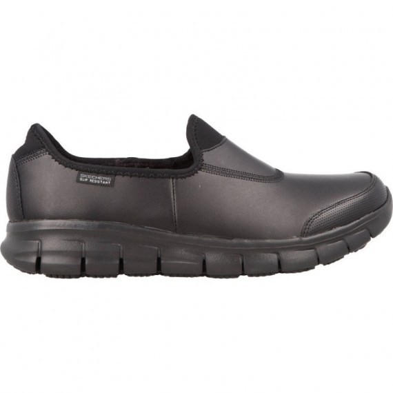 SKECHERS Work (piel) Trabajo Slip-resistant Suretrack Black