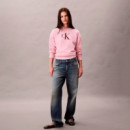 Sudadera Holgada con Monograma  CALVIN KLEIN