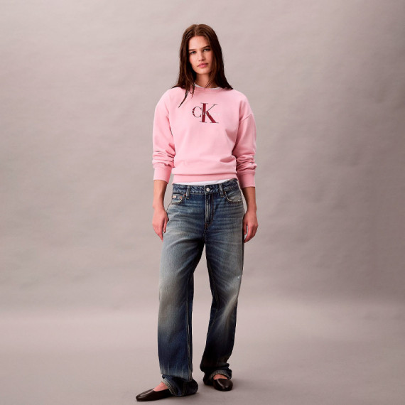 Sudadera Holgada con Monograma  CALVIN KLEIN