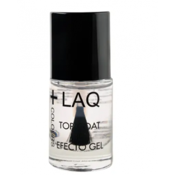 +LAQ Colours Top Coat 3D Efecto Gel 1 Envase 10 Ml