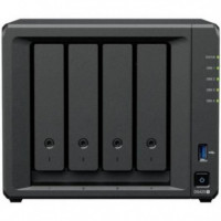 Unidad Nas SYNOLOGY DS425+ 4 Hdd/ssd Diskstation Cpu 2.7GHZ 2GB Black