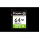 KINGSTON Tarjeta Sd 64GB Sdxc Canvas Select Plus Gen 3